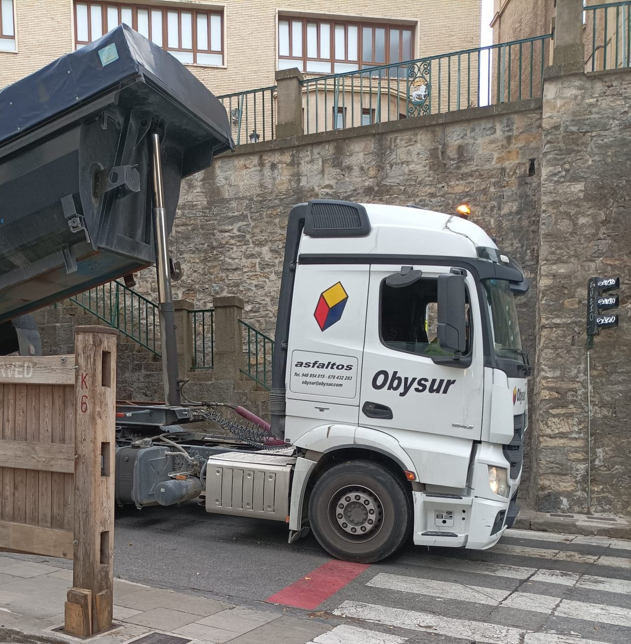 Camión de la empresa