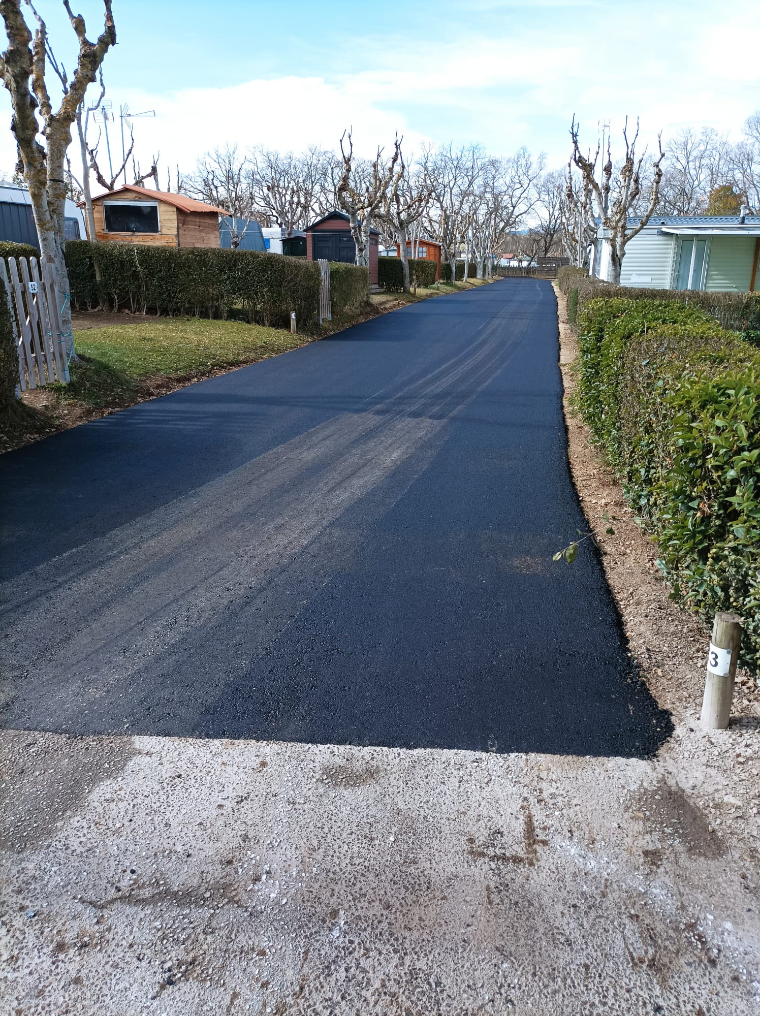 Proyecto asfaltado terminado